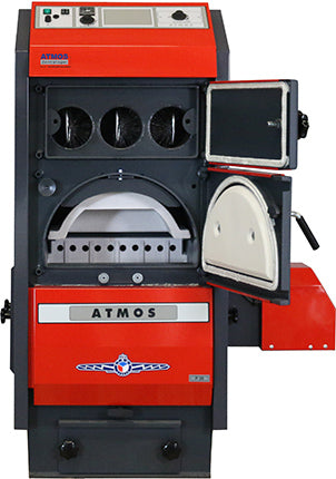 Atmos Pelletkessel P15 mit Holznotbetrieb