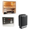 Sentiotec Sauna Komplettset Panorama Small | Saunaofen 100 E | 4 Pers.