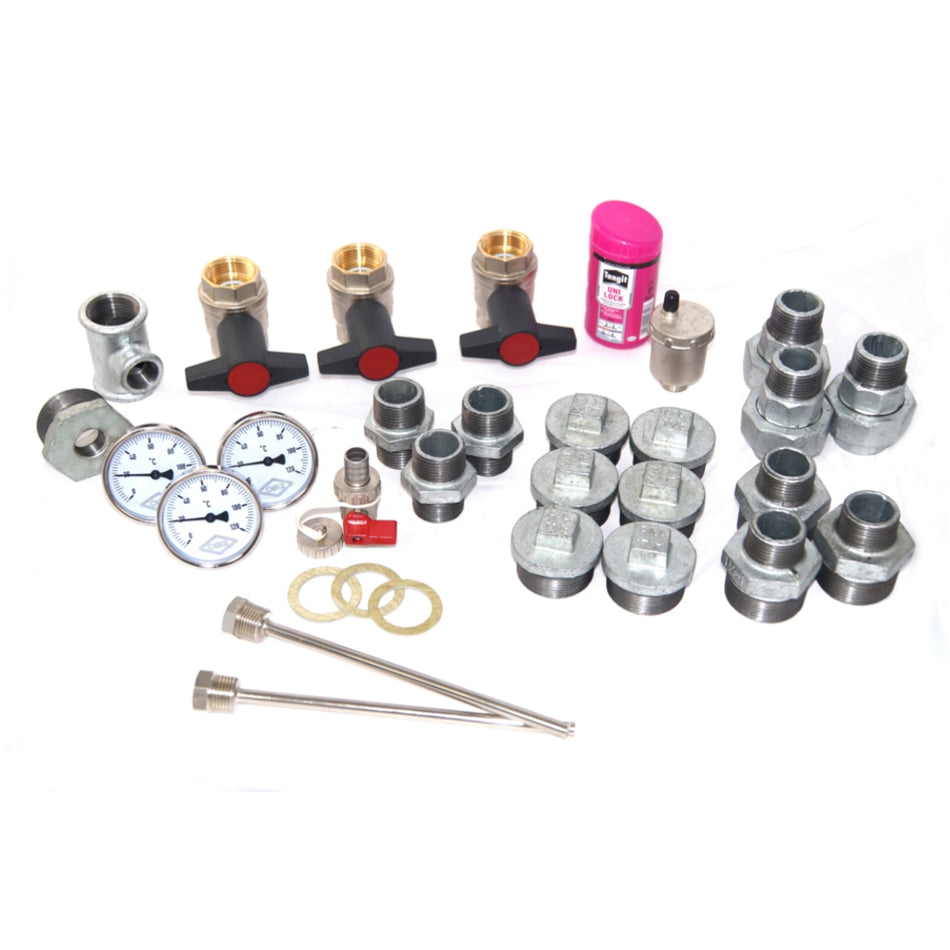 Pufferspeicher-Anschlussset / Paket