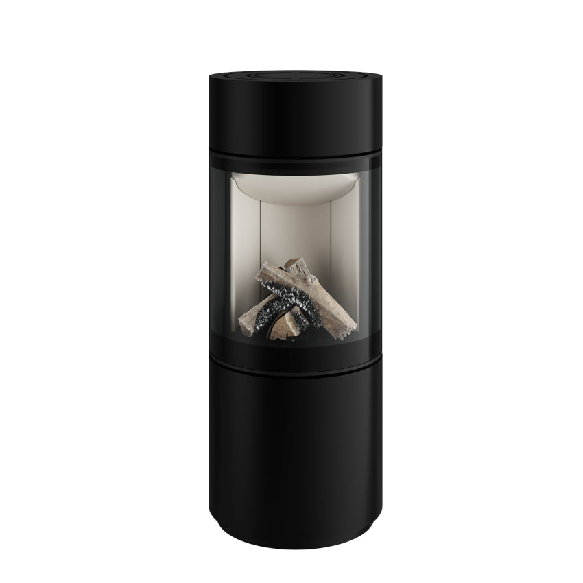 Spartherm Gaskamin Passo  (G25), RLU | Nero 6,1kW