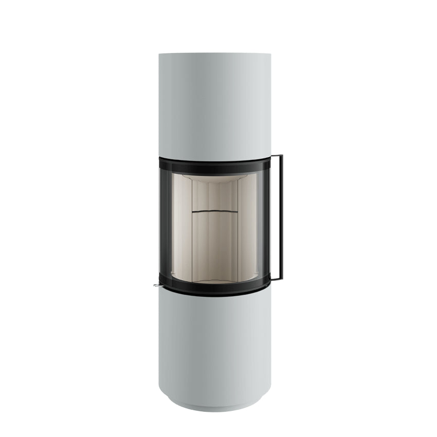 Spartherm Kaminofen Passo S | Lichtgrau 6,1 kW