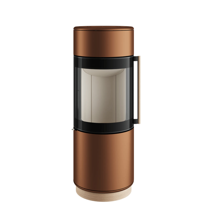 Spartherm Kaminofen Passo XS Style | Rostbraun-Metallic 5,9 kW