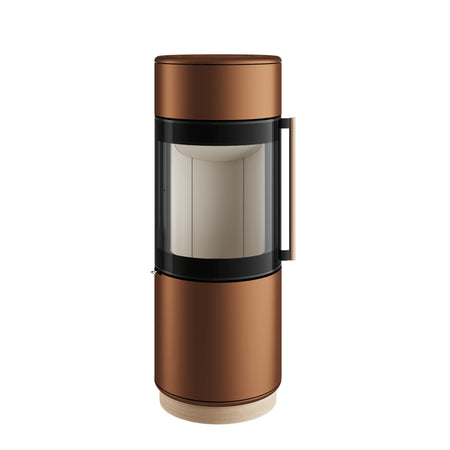 Spartherm Kaminofen Passo XS Style RLU | 5,9 kW Rostbraun-Metallic