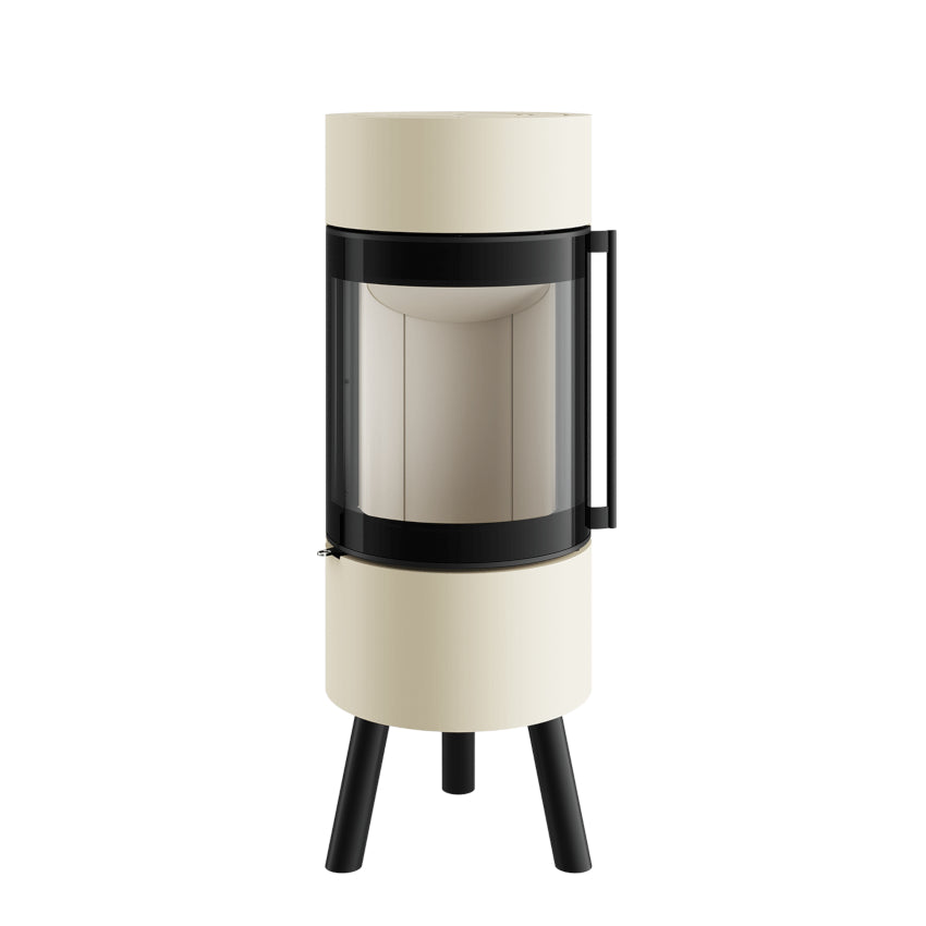 Spartherm Kaminofen Passo XS tripod | Magnolie 5,9 kW