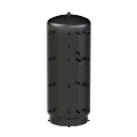 Ansicht ohne Isolierung - ThermoFlux Pufferspeicher PBM-RR 800 | für Heizungswasser | 2 WT | www.klimaworld.com