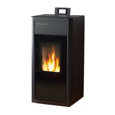 Kaminofen ThermoFlux Pelletofen Alice mit 6 kW und Farbdisplay |klimaworld.com