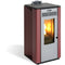 KALOR Pelletkamin | Perfecta Acciaio Lara 12 | 8,7 kW | Bordeaux