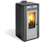 KALOR Pelletkamin | Perfecta Acciaio Lara 12 | 8,7 kW | Schwarz