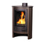 HS-Flamingo Warmluftofen | Masterflamme Piccolo I | 7 kW | Braun