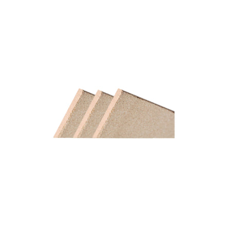 3x Vermiculite-Platte | Brandschutzplatte 400x300x40mm