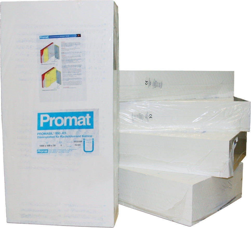Promat PROMASIL 950-KS 60mm 3xWärmedämmplatten Brandschutz A1 DIN 4102