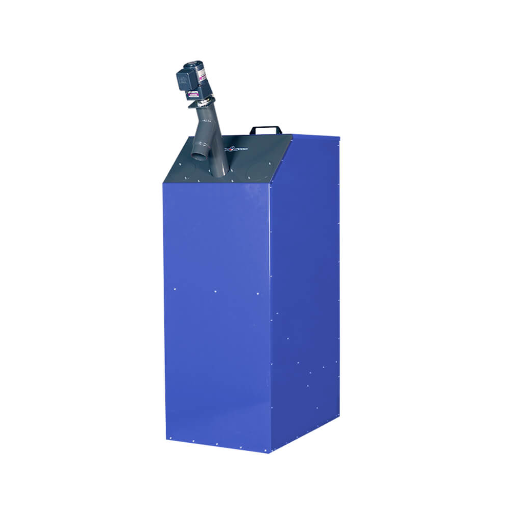 Atmos Platzsparsilo inkl. Förderschnecke 240 Liter - blau für A25 GSP | Klimaworld.com