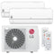 LG Multisplit Klimaanlage Komplett-Set | STANDARD PLUS | 1,5 kW + 5,0 kW