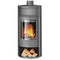 ORANIER | Polar Neo 4 | Stahl Gussgrau | Kaminofen | A+ | 5 kW