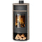 ORANIER | Polar Neo 4 | Keramik Grappa | Stahl Schwarz | 5 kW