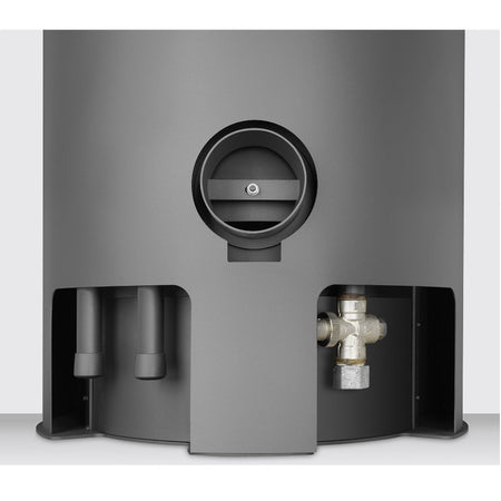 ORANIER | Polar Neo Aqua Keramik Paprikarot, Korpus Stahl | Wasseranschluss