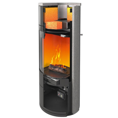 ORANIER | Polar Neo W+ Keramik Seidenweiß, Korpus Stahl Schwarz