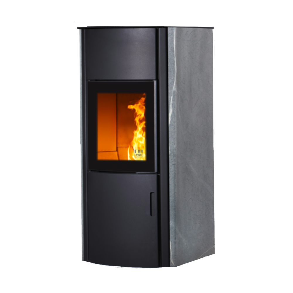 Austroflamm Pelletkamin Polly light Speckstein < klimaworld.com