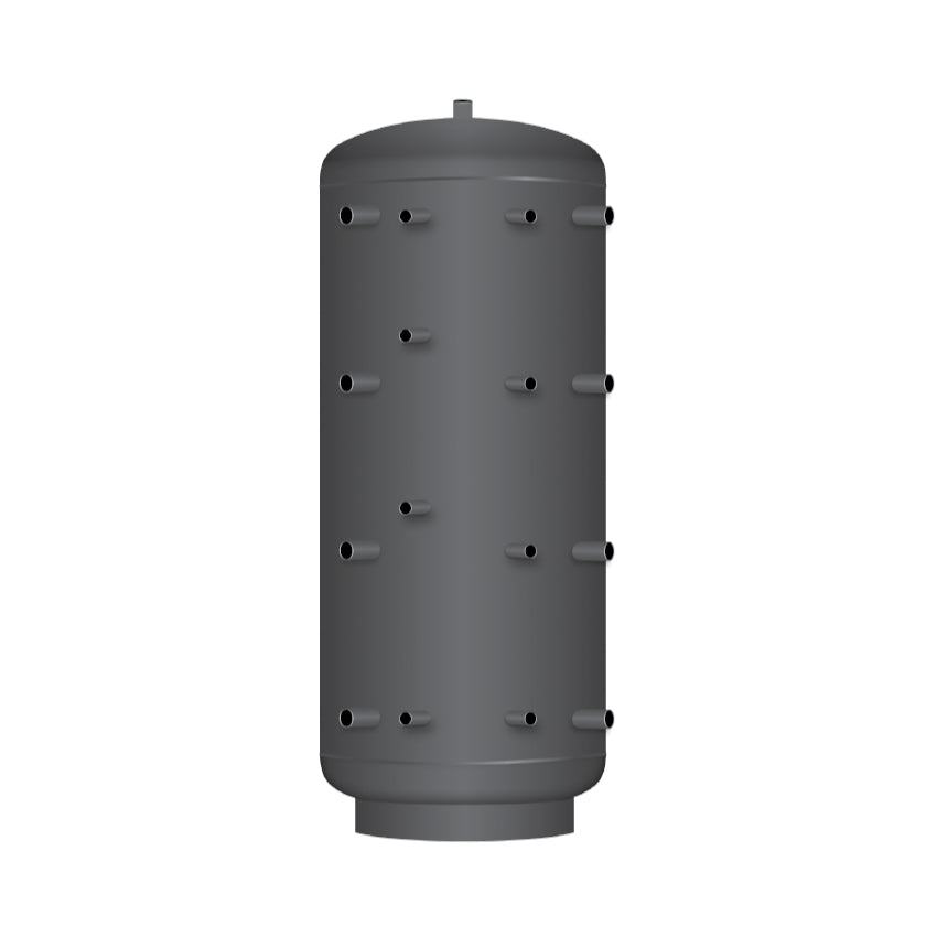 TWL | Pufferspeicher 500 für Heizungswasser | 2 Wärmetauscher | 90°
