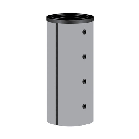TWL | Pufferspeicher 500 für Heizungswasser | 2 Wärmetauscher | 90°