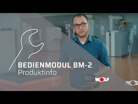 Produktinformationen der WOLF GmbH für Fachbetriebe – Bedienmodul BM-2. 

Das BM-2 ist der universelle und leicht bedienbare Regler für viele unserer Produkte. Mit dem BM-2 ganz einfach die Heizung regeln!

Mehr Informationen zu unseren Produkten finden Sie auf unserer Website unter http://bit.ly/2ynKgwi