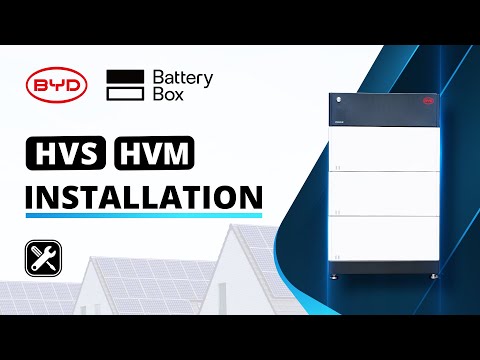 BYD Battery-Box Premium HVM&HVS Installation Guideline. Updated on 20210308