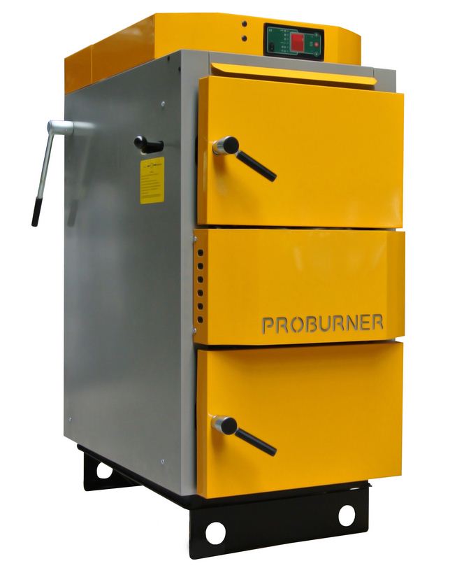 Santer Solar Holzvergaser Proburner Evolution mit einer Leistung von 25 kW 