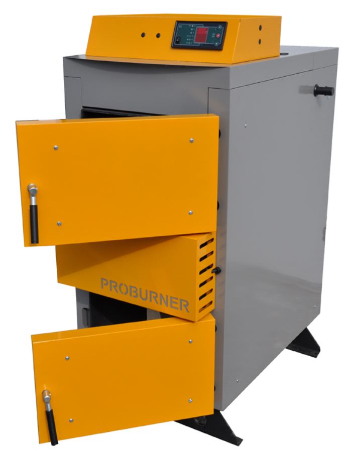 Holzvergaserkessel Santer Solar Profi Proburner 18 kW mit 2x1000L Puffer