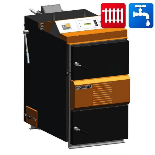 Holzvergaser Proburner Lambda 25kW Komplettset 2x800L 1 Hygiene