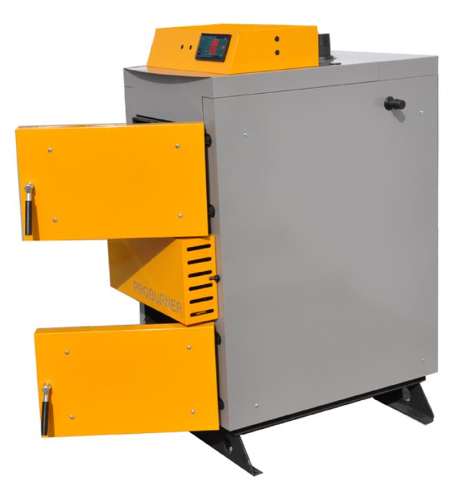 Holzvergaserkessel Santer Solar Profi Proburner 18 kW mit 1x1000L Puffer