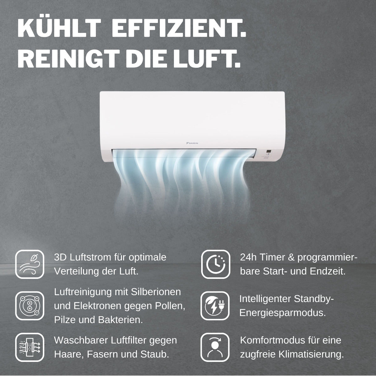 DAIKIN Split Klimaanlage Set Comfora | FTXP | Klimaworld.com