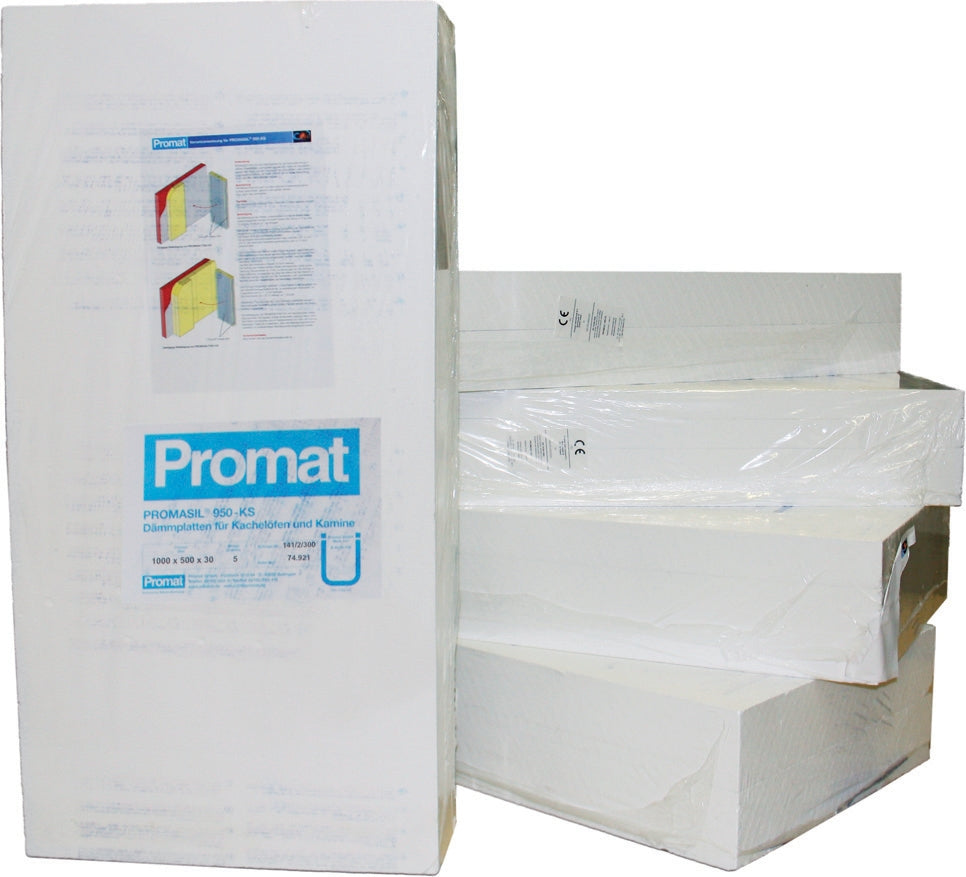 Promat PROMASIL 950-KS 60mm Wärmedämmplatten Brandschutz A1 DIN 4102