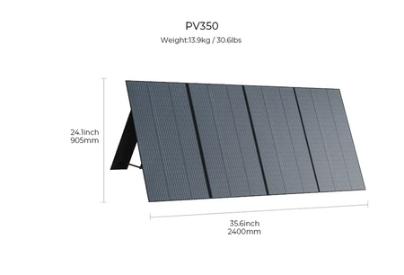 Solarpanel SP350 | faltbar | monokristallin | 350 W  | 3