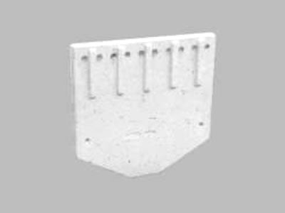 D0021 keramische Rückwand für ATMOS DxxP