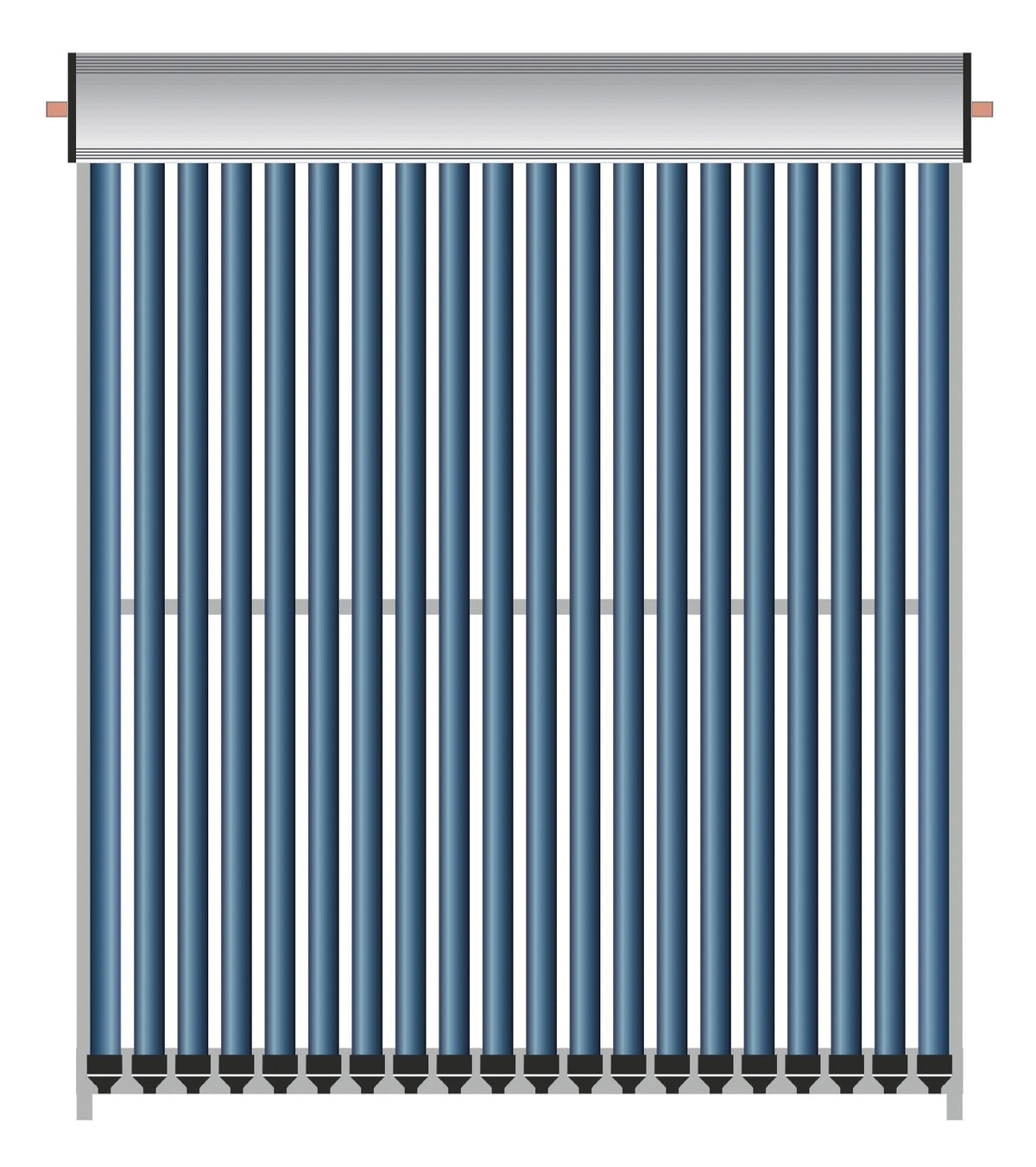 TWL Vakuumröhrenkollektoren EtaSunPro® VKR20 Serie