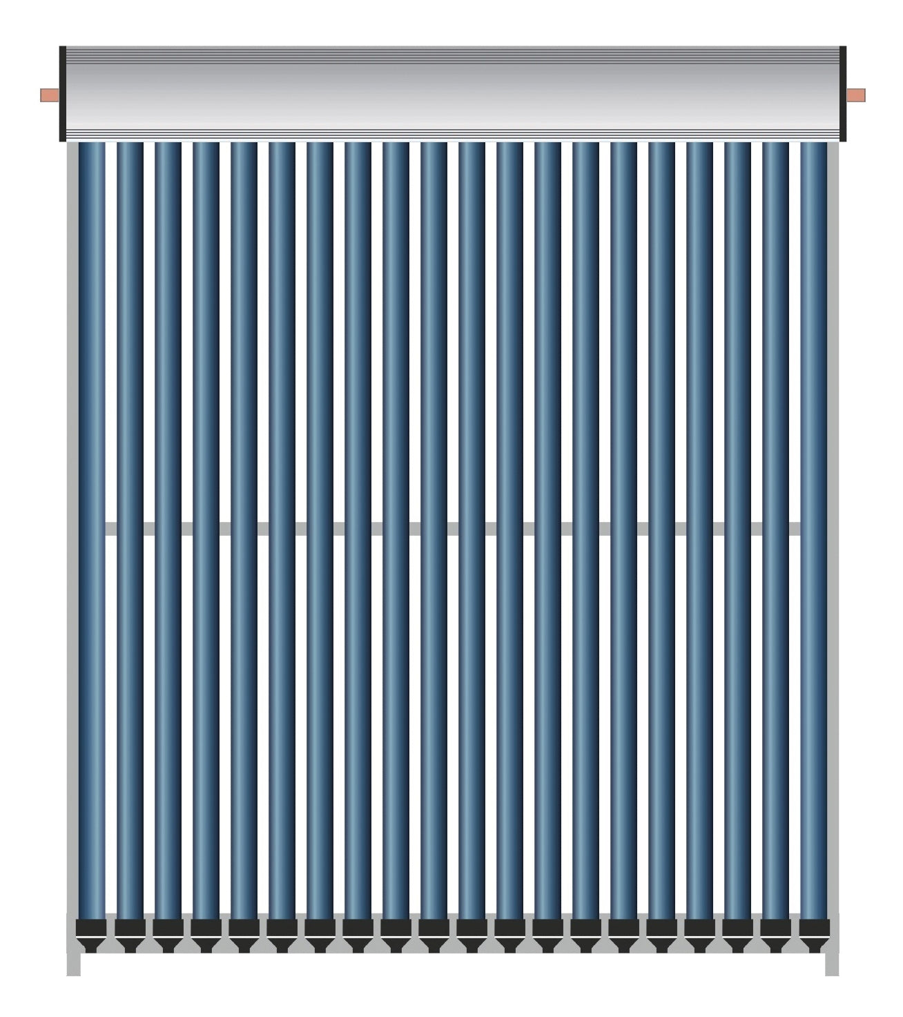TWL Vakuumröhrenkollektoren EtaSunPro® VKR20 Serie