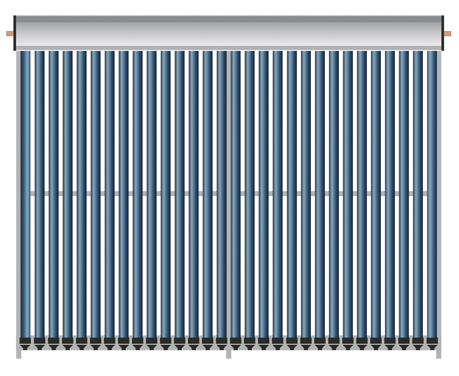 TWL Vakuumröhrenkollektoren EtaSunPro® VKR20 Serie