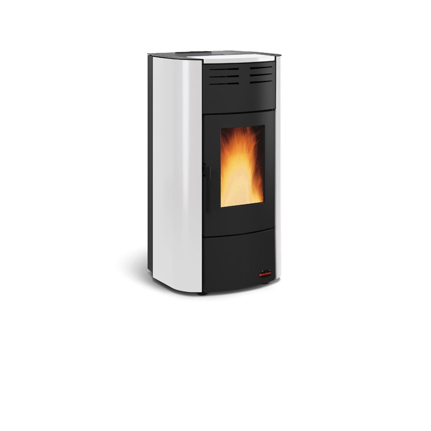 Extraflame Pelletofen Raffaella Idro H in weiss