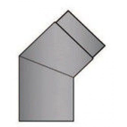 Rauchrohrbogen 45° geschliffen Durchmesser 200mm