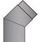 Rauchrohrbogen 45° geschliffen Durchmesser 125mm