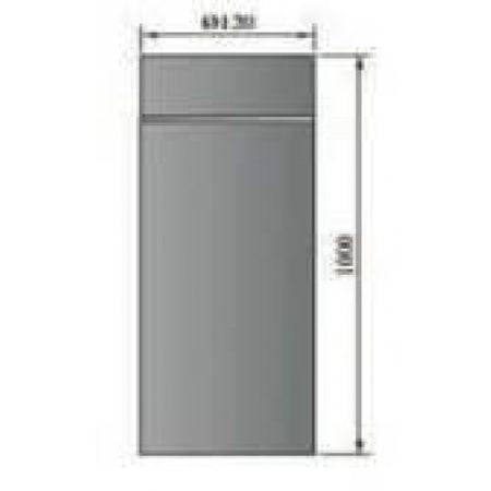 FAL-Rauchrohr 1000mm Durchmesser 120mm