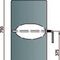 Rauchrohr 750mm mit L Drosselklappe Durchmesser 150mm