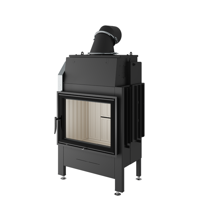 Spartherm Kamineinsatz Varia 1V H₂O XL | 9 kW | Wasserführend 