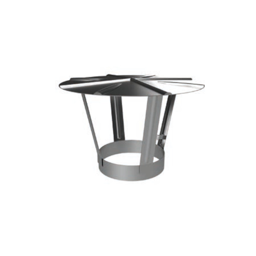 Kutzner+Weber Regenhaube für Airjekt 1 Top | 250 mm | Klimaworld.com