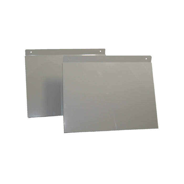 Unico Regenhaube für Außengitter grau