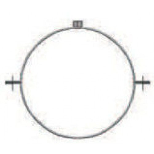Rohrschellen Set Durchmesser 120mm