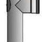 Pelletrohrstütze höhenverstellbar Durchmesser 80mm