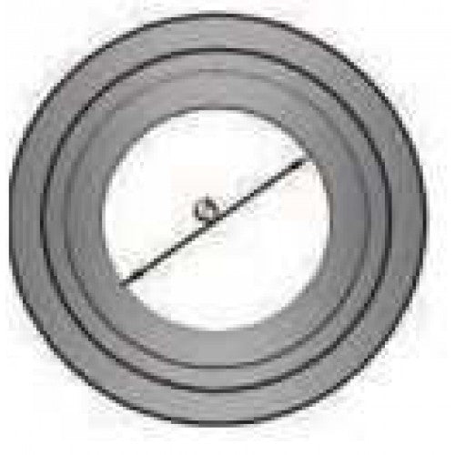 Rosette für Pelletrauchrohre Durchmesser 80mm