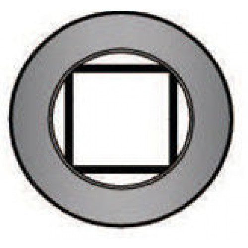 Wandrosette mit Feder Durchmesser 160mm