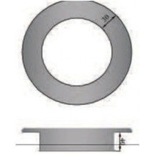 Wandrosette mit integrierter Mauermuffe Durchmesser 180mm